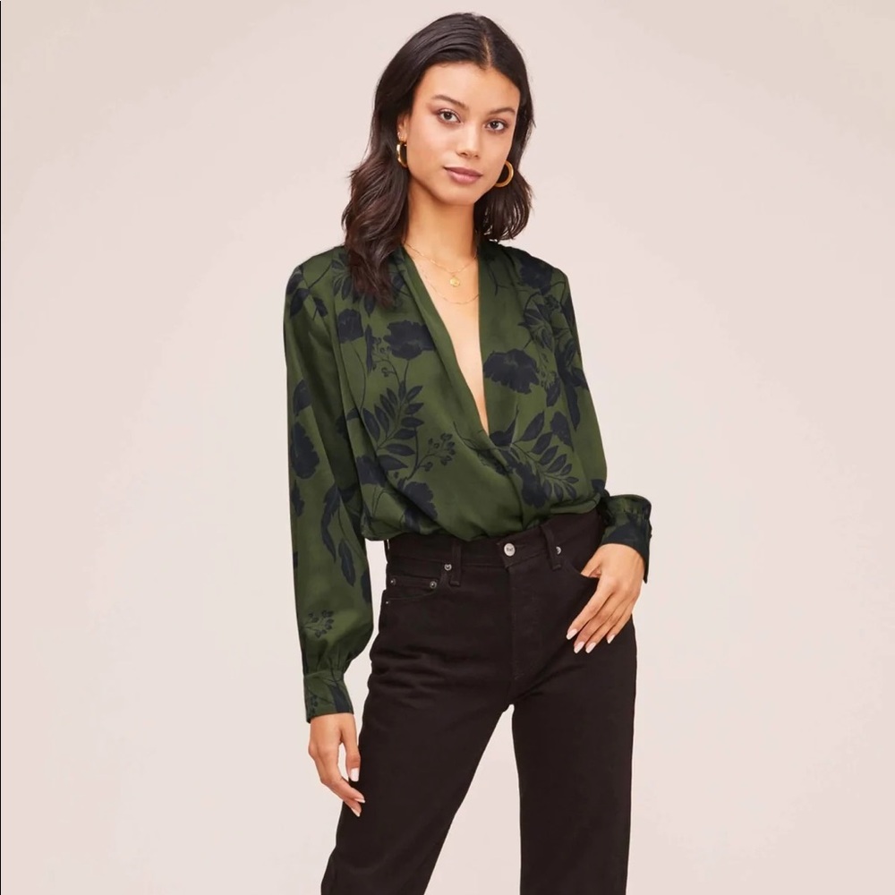 ASTR THE LABEL MELBOURNE FLORAL BODYSUIT